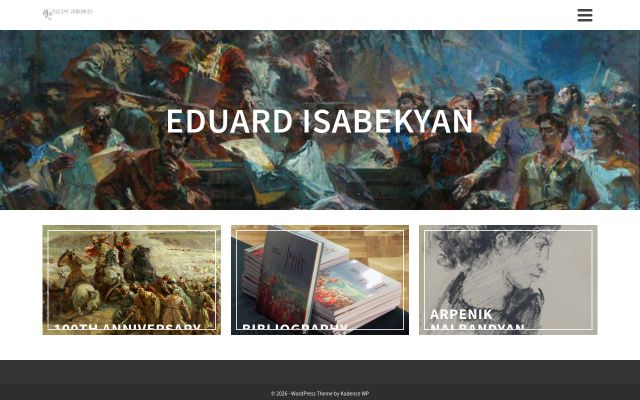 eduardisabekyan.com - էկրանի պատկեր