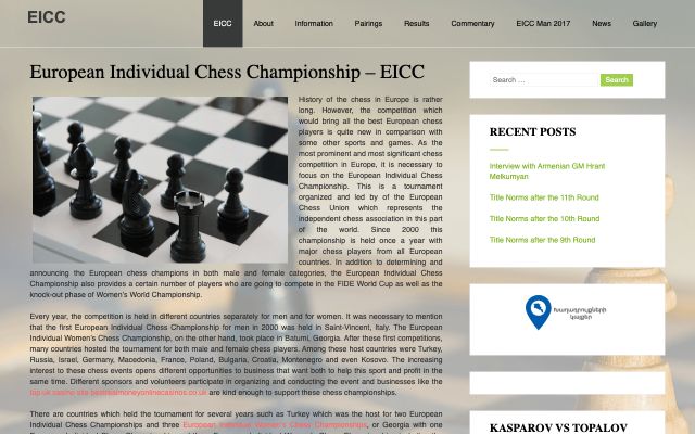 eicc2014.am - էկրանի պատկեր
