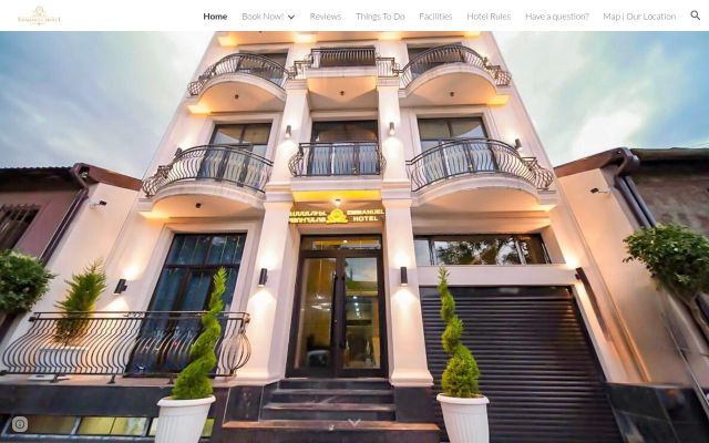 emmanuelhotel.am - էկրանի պատկեր