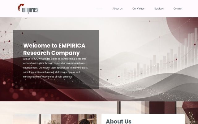 empirica.am - էկրանի պատկեր