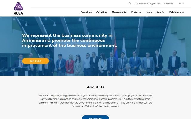 employers.am - էկրանի պատկեր