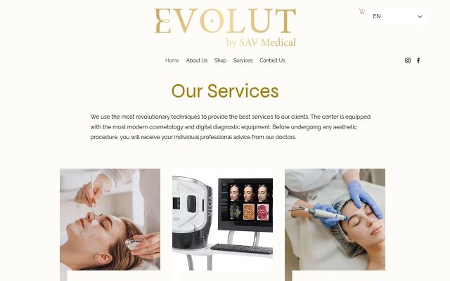 evolut.am - էկրանի պատկեր