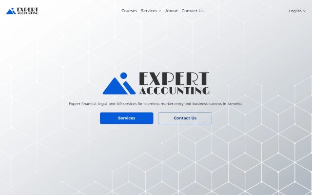 expertaccounting.am - էկրանի պատկեր
