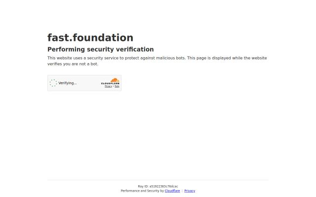 fast.foundation - էկրանի պատկեր