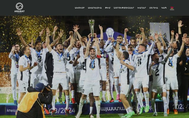 Screenshot of fcararatarmenia.am