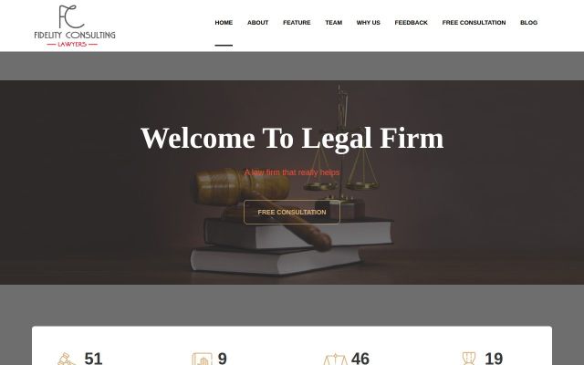 fidelityconsulting.am - էկրանի պատկեր