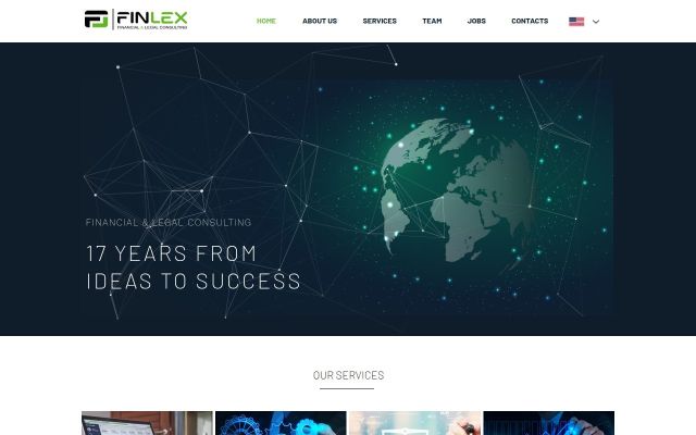 finlex.am - էկրանի պատկեր