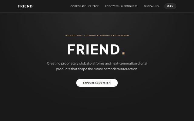 Screenshot of friend.am