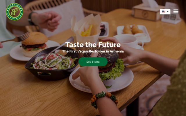 futurediner.am - էկրանի պատկեր