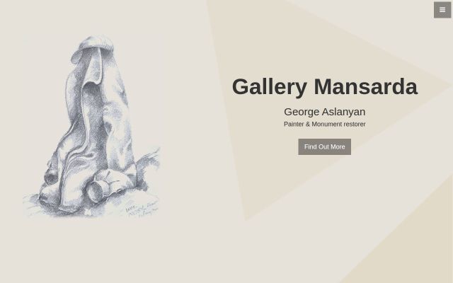 galeriamansarda.com - էկրանի պատկեր
