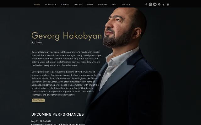 gevorghakobyan.am - էկրանի պատկեր