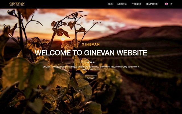 ginevan.am - էկրանի պատկեր