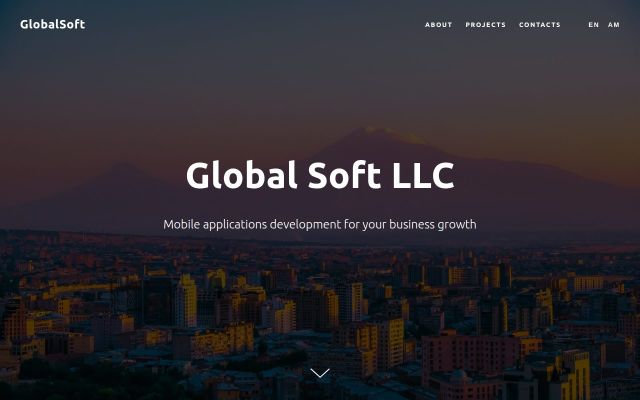 Screenshot of globalsoft.am