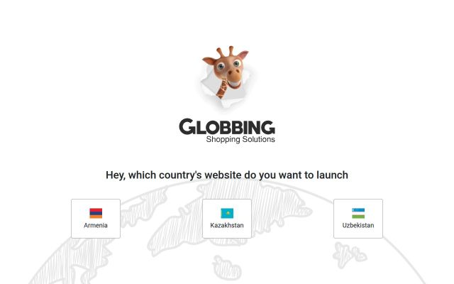 Screenshot of globbing.com