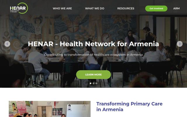 henar.am - էկրանի պատկեր