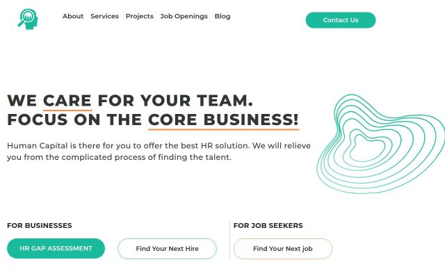 humancapital.am - էկրանի պատկեր