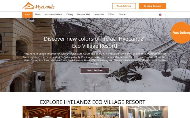 Screenshot of hyelandz.com