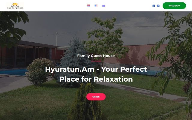 hyuratun.am - էկրանի պատկեր