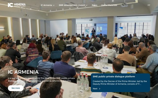 Screenshot of icarmenia.am