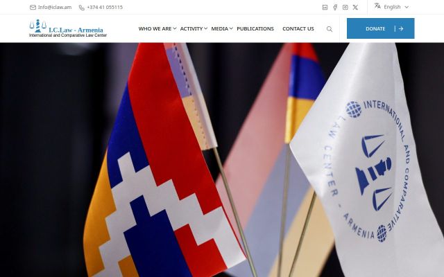 iclaw.am - էկրանի պատկեր