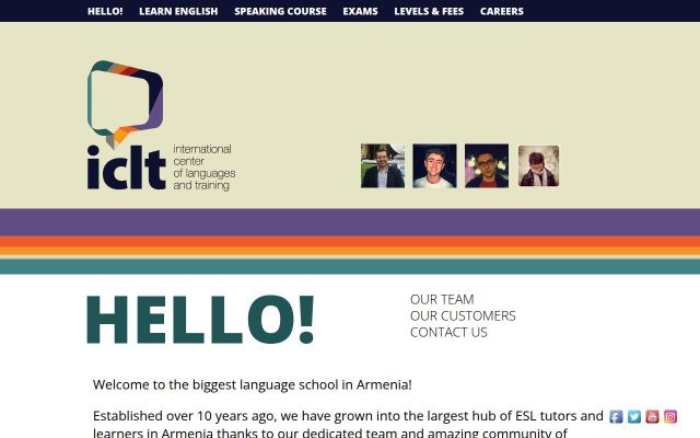 iclt.am - էկրանի պատկեր