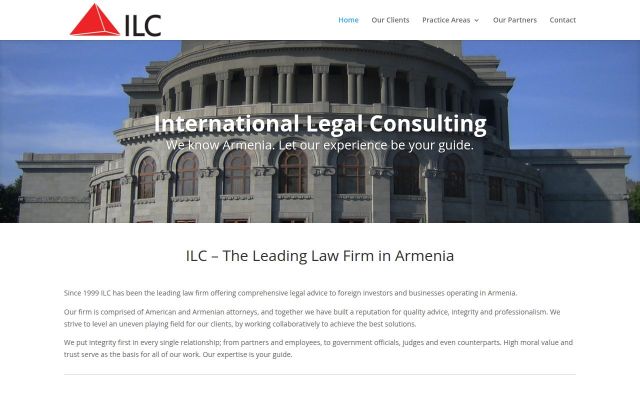 ilc.am - էկրանի պատկեր