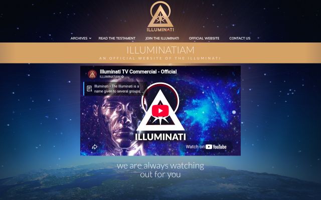 illuminati.am - էկրանի պատկեր
