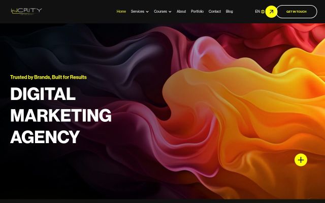 incrity.com - էկրանի պատկեր