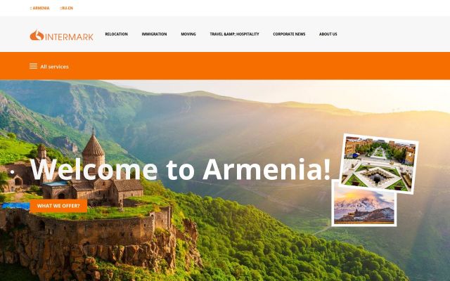 Screenshot of intermarkrelocation.am
