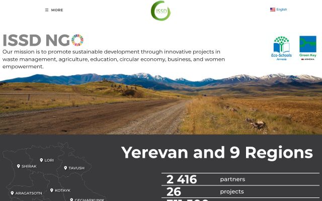issdngo.com - էկրանի պատկեր