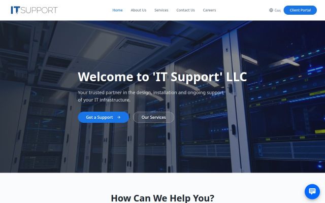 itsupport.am - էկրանի պատկեր