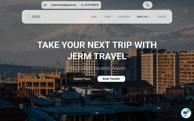 Screenshot of jermtravel.am