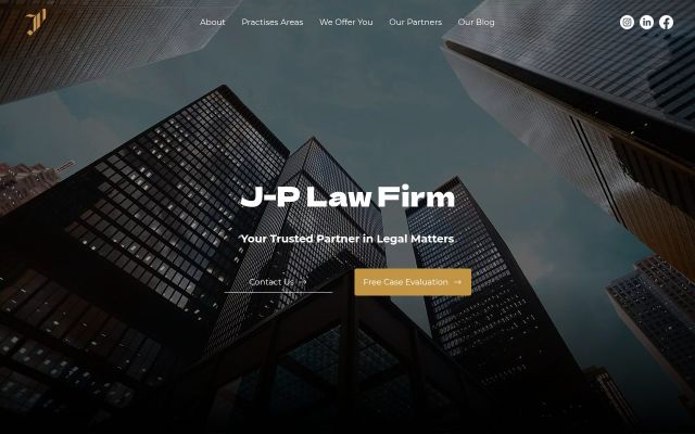 Скриншот сайта jplaw.am