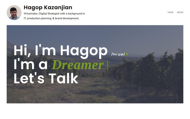 Screenshot of kazanjian.am