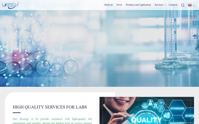 labtechgroup.am - էկրանի պատկեր