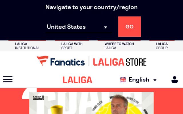 laliga.com — էկրանի պատկեր