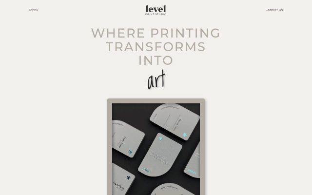 levelprint.am - էկրանի պատկեր