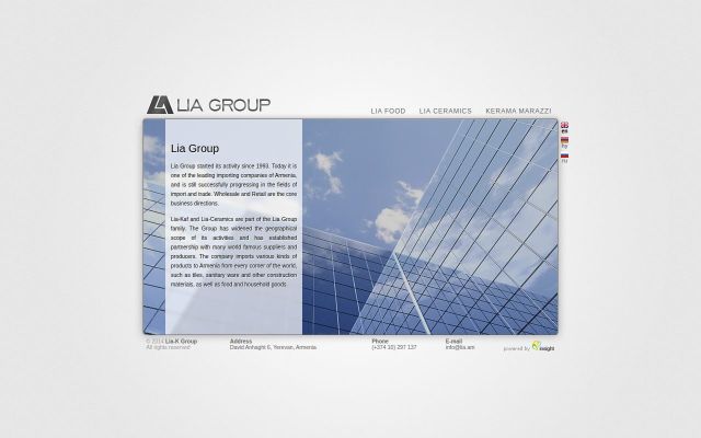 lia.am - էկրանի պատկեր
