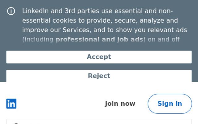 linkedin.com — էկրանի պատկեր
