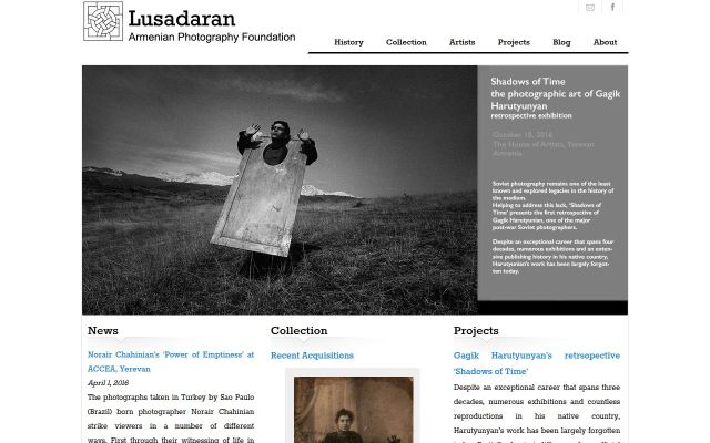 lusadaran.org - էկրանի պատկեր