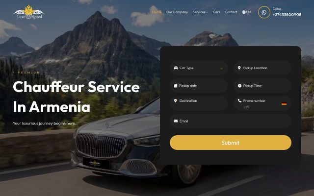 luxespeedlimo.com - էկրանի պատկեր