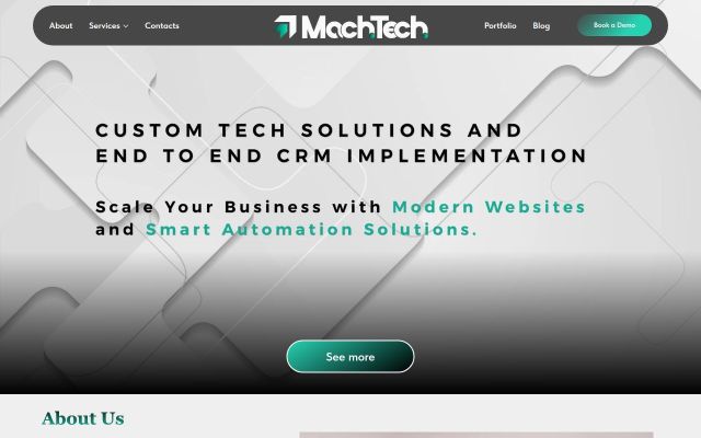 machtech.am - էկրանի պատկեր