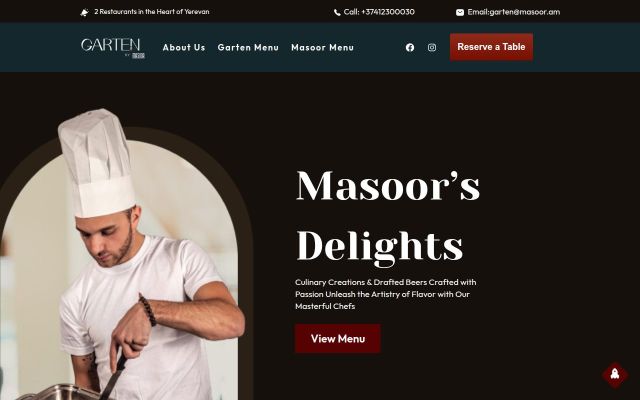 masoor.am - էկրանի պատկեր