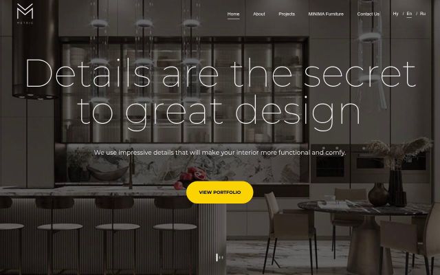 metricstudio.co - էկրանի պատկեր