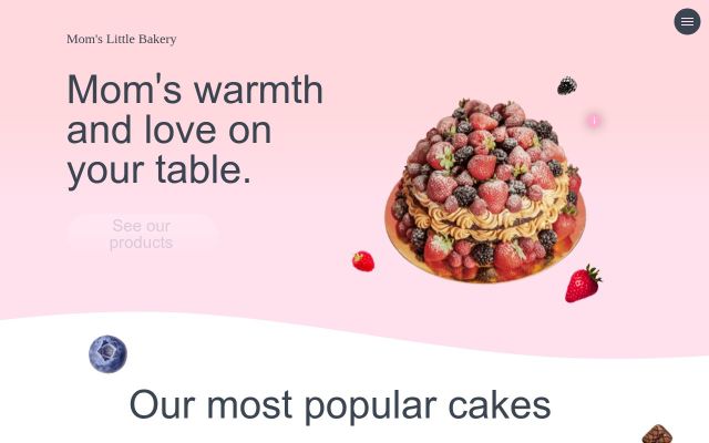 Screenshot of momslittlebakery.am
