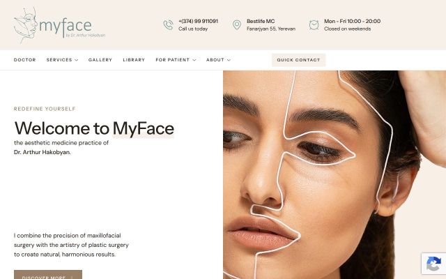 Screenshot of myface.am