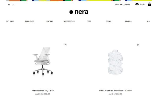 Screenshot of nera.am