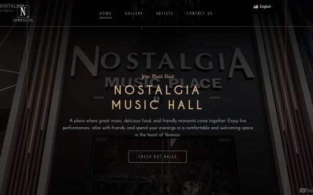 Скриншот сайта nostalgia.am