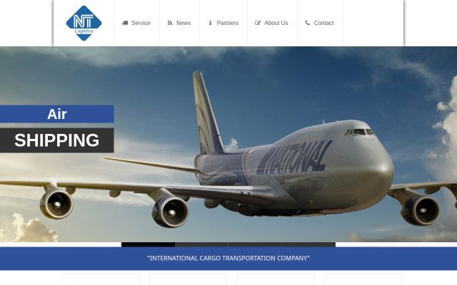 ntlogistics.am - էկրանի պատկեր