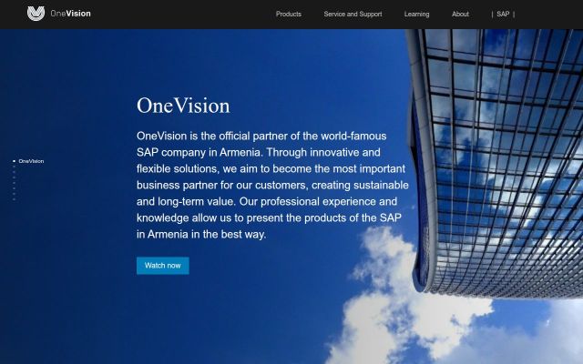onevision.am - էկրանի պատկեր